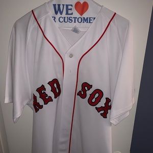 Pedro Martinez Red Sox home jersey